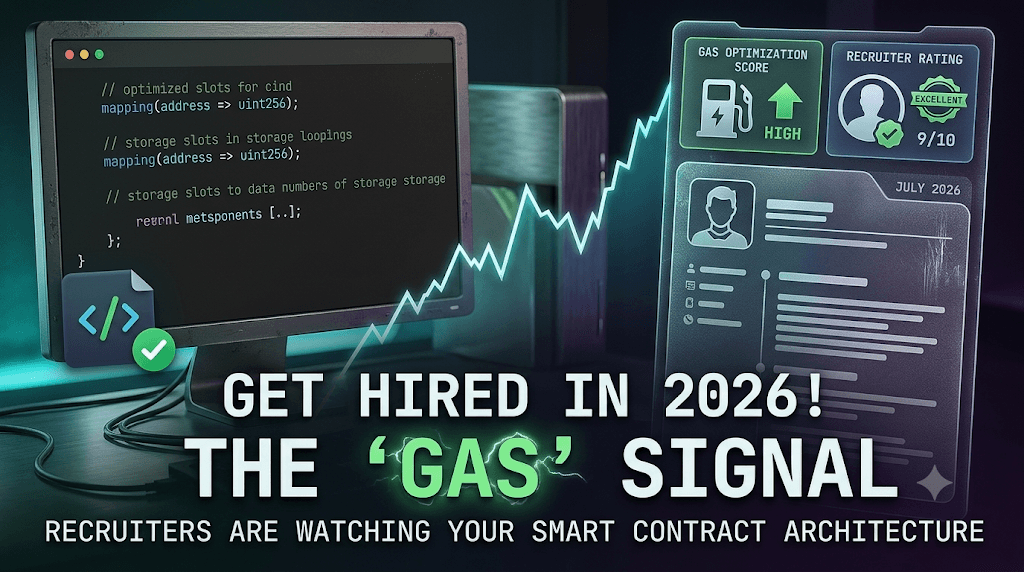 The 'Gas Optimization' Signal: Why 2026 Web3 Recruiters Judge Your Code Before They Audit It