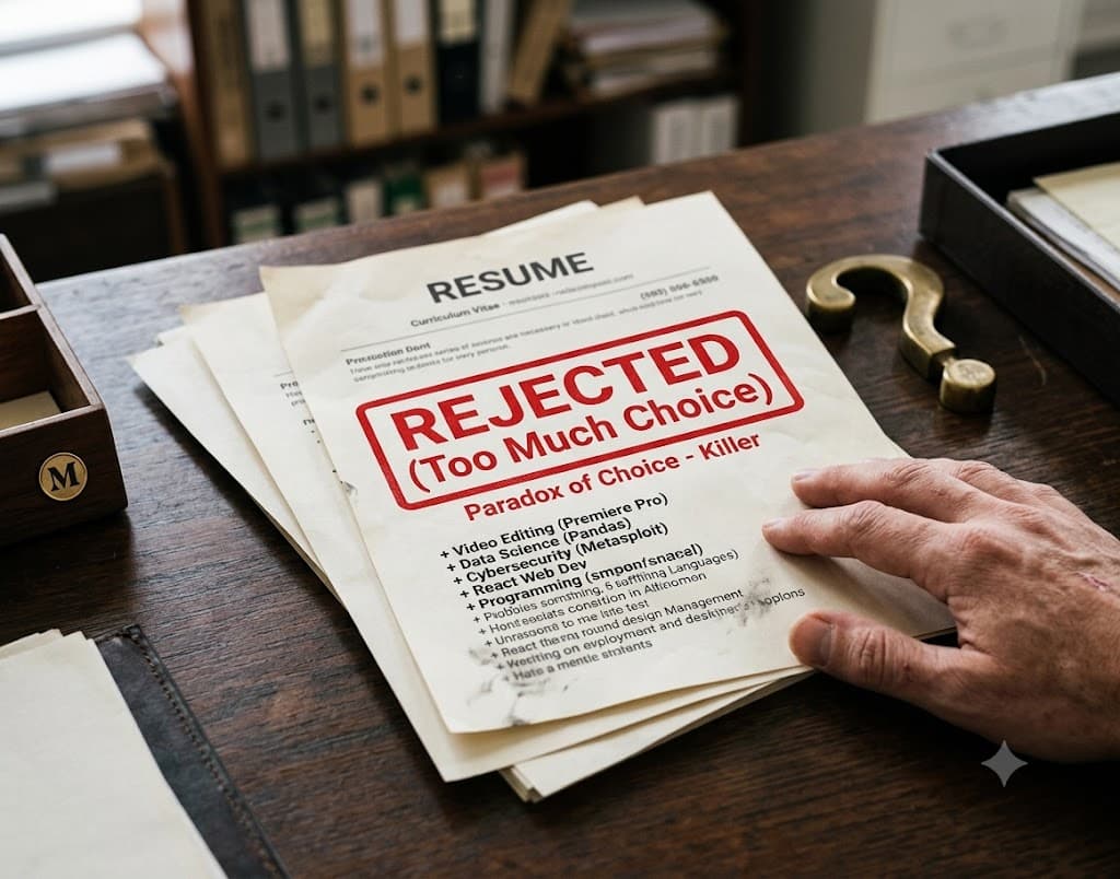 The Paradox of Choice: Why Having 'Too Many Skills' is Killing Your Shortlist Chances