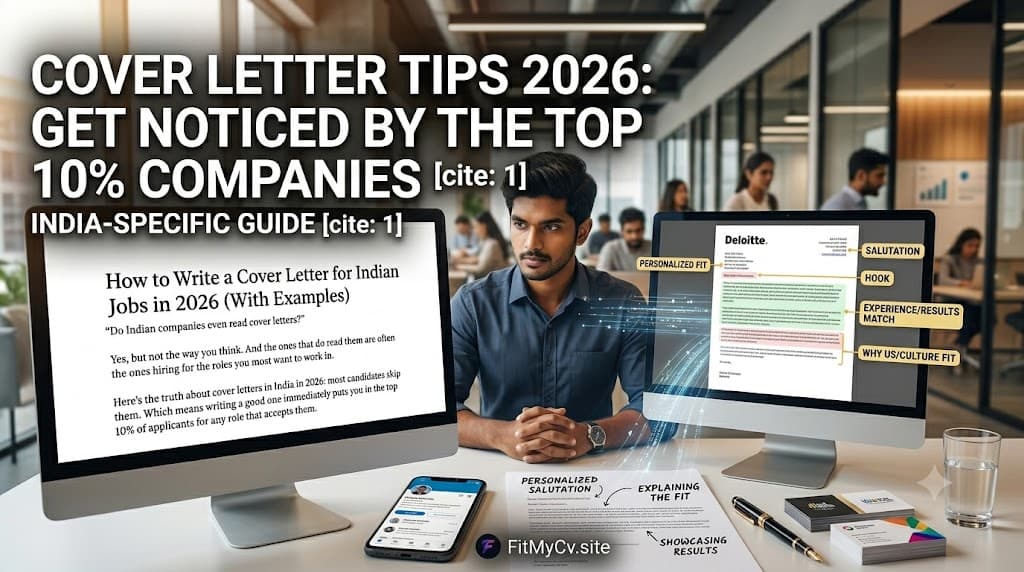 How to Write a Cover Letter for Indian Jobs in 2026 (With Examples)